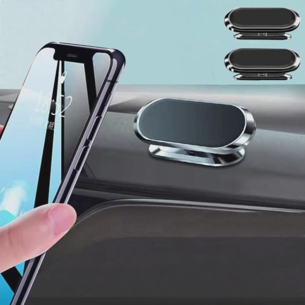 2 Pack Strong Magnetic Car Phone Holder – 360° Rotation Universal Phone Mount